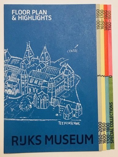 Rijksmuseum floor guide